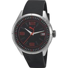 Puma PU Strap Black Dial Men's watch #PU102611001