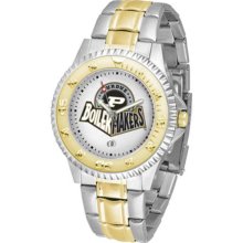 Purdue Boilermakers Mens Stainless 23Kt Watch