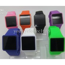 Quality Fashion Silicon Band,led Digital Movement 6 Colors Choice To