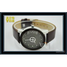 Quartz Watch Gear Hands Prism Personalized Belt Fashion Watch