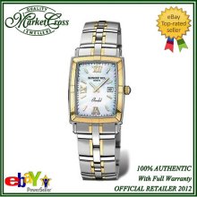 Raymond Weil Gents Bi-metal Watch With Mother Of Pearl Dial. Official Stockist