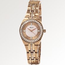 Relic Queen Court Glitz Watch Women's - Rose Gold