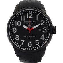 River Woods Men's RW 5 M BD SCBR Luminous Black Watch ...