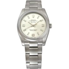 Rolex Airking Mens 31 Jewels Automatic Watch 114200SASO