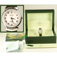 Rolex Cellini Cellissima 18k Gold Diamond Ladies Watch 6671/9