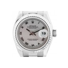 Rolex Datejust 179179 Presidential 18K White Gold Ladies Watch