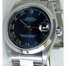 Rolex Datejust 31mm midsize Blue Roman 78240