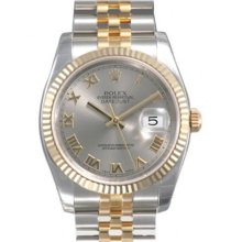 Rolex Datejust Mens 31 Jewels Automatic Watch 116233-SRJ