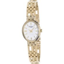 Rotary 9ct Gold Elite LB10090/02 Watch