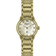 Rotary Ladies Gold Stainless Steel LB02604/41L Watch