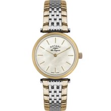 Rotary Les Originales Ladies Two-Tone Case Watch