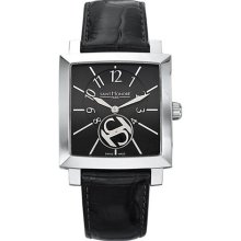 Saint Honore Women's 863017 1NAIN Orsay Rectangular Black Dial Le ...