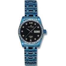 Sartego Ladies Blue Stainless Steel Automatic Black Dial SLGU73