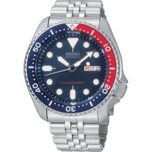 Seiko Automatic Divers Stainless Steel Men's Watch SKX175