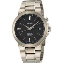 Seiko Kinetic Titanium Gens Mens Watches Ska333p1