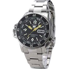 Seiko SKZ211 Seiko 5 Sports Automatic Atlas Diver Black