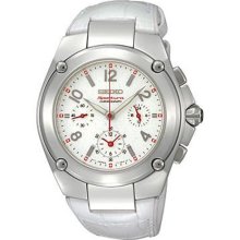 Seiko Sportura Srw891p1 Chronograph Women's Watch 2 Years Warranty