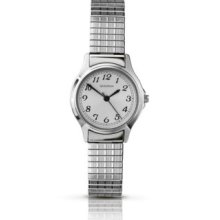 Sekonda Ladies Silver Dial S Steel Expander Watch 4133b