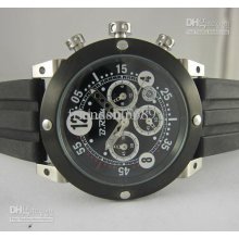 Sell New Arrival B.r.m Gp44 Black Date Men Watch+fast Ship