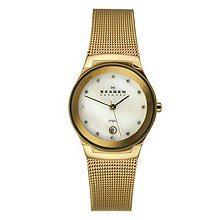 Skagen 3-Hand with Date Steel Mesh Women's watch #700SGG