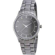 Skagen 347SMXM Women's Denmark Gunmetal Ion Plated Stainless Steel Gre