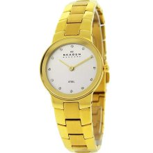 Skagen 430SGXG Gold-Tone Stainless Steel Women's Watch