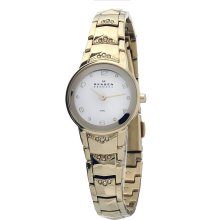 Skagen 812XSGXG Gold plated With Swarovski Elements Women's Watch