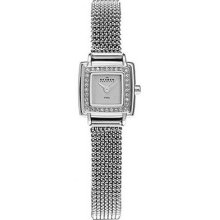 Skagen 821xsss1 Women's Steel Stainless Steel Band Silver Dial Watch