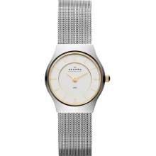 SKAGEN SKAGEN Steel Two Tone Mesh Watch