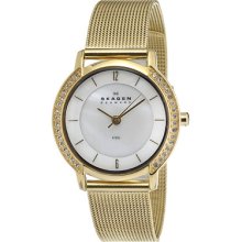 Skagen Steel Women's Crystal Watch