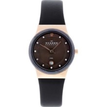 Skagen Women s Classic Quartz Leather Strap Watch