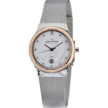 Skagen Women's Twisted Topring Steel