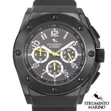 STRUMENTO MARINO SM055RBK/BK Chronograph Men's Watch