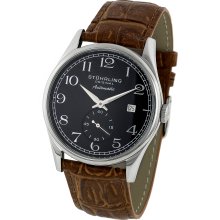 Stuhrling Original Cuvette Ultra-slim Date Watch