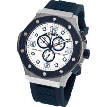 Stuhrling Original Men s Apocalypse Grand Quartz Chronograph Silicone Strap Watch