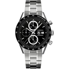 Tag Heuer Carrera Mens Chrono Auto SS