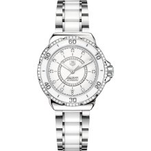 Tag Heuer Women's Formula 1 White & Diamond Dial Watch WAU2213.BA0861