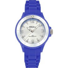 Tekday Children's Blue Silicone Strap Sport Watch