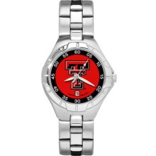 Texas Tech Red Raiders Pro II Women's Bracelet Watch LogoArt