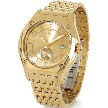 Timepieces By Randy Jackson Men's Tonal Logo Bracelet Watch