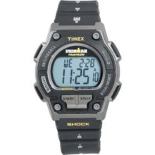 Timex Men's Ironman T5K198 Black Nylon Quartz Watch with Digital Dial