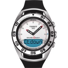 Tissot Men's T-Touch Sailing White Dial Watch T056.420.27.031.00