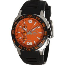 Tommy Bahama Relax Men's RLX1190 Wave Jumper Round Orange Dial Watch