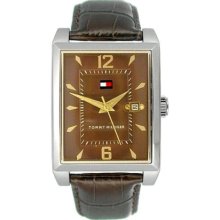 Tommy Hilfiger Brown Dial Brown Band Men Watch 1710170 ...