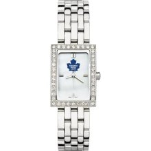 Toronto Maple Leafs Women's Allure Watch with Stainless Steel Bracelet