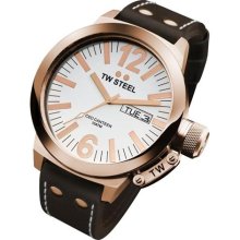 TW Steel Men's CEO Canteen White Dial Watch TW-Steel-CE1017