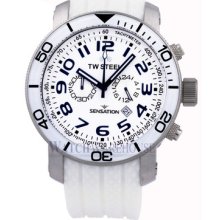 Tw Steel Tw834 45mm Sensation Chronograph Men's Watch On Sale Now