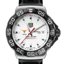 UT TAG Heuer Watch - Men's Formula 1 Watch w/ Rubber Strap