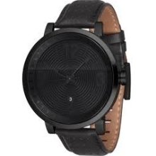 Vestal Watch Dpl001 Midnight Black Slim Doppler