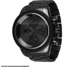 Vestal ZR-3 Minimalist Watch - Polished Black/Black/Black ZR3008